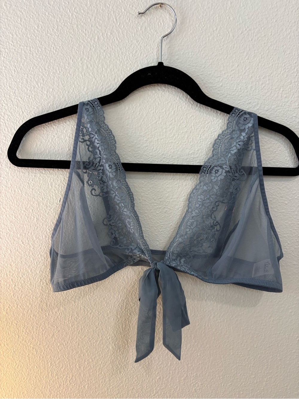 Sky Blue Coquette Sheer Love Bralette
